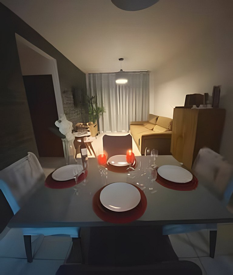 Apto Completo/aconchegante com 200mts do Mar