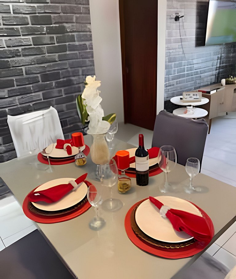 Apto Completo/aconchegante com 200mts do Mar