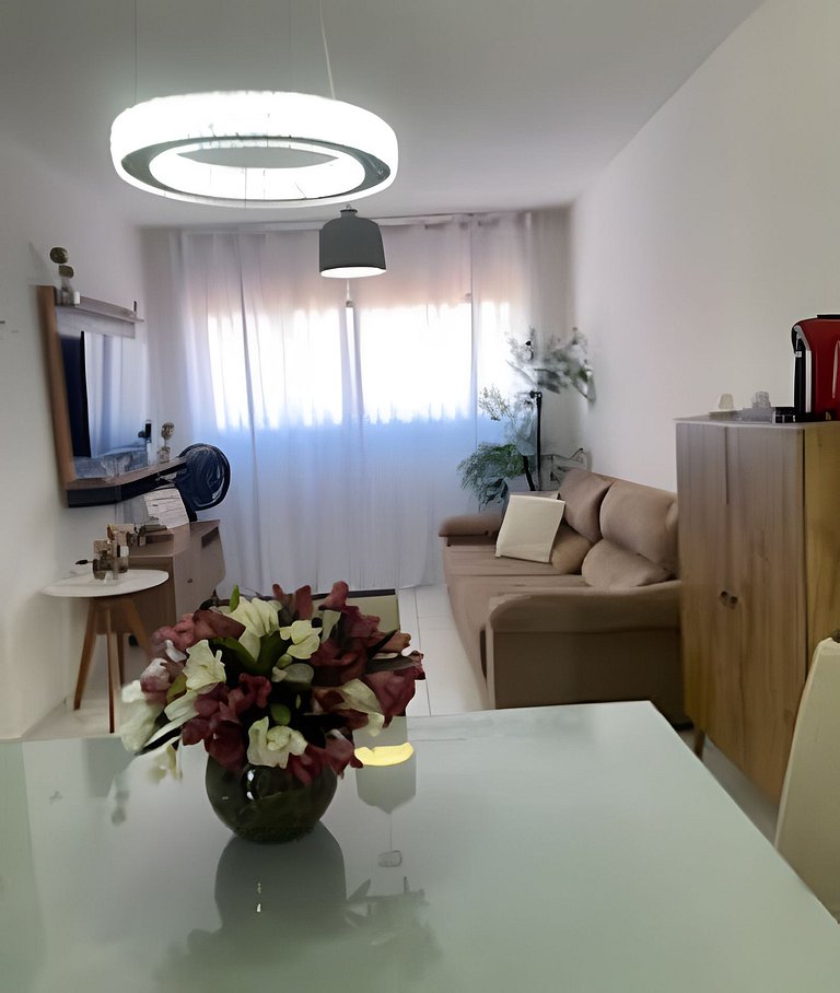 Apto Completo/aconchegante com 200mts do Mar