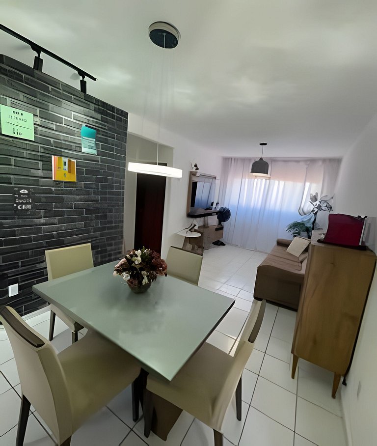 Apto Completo/aconchegante com 200mts do Mar