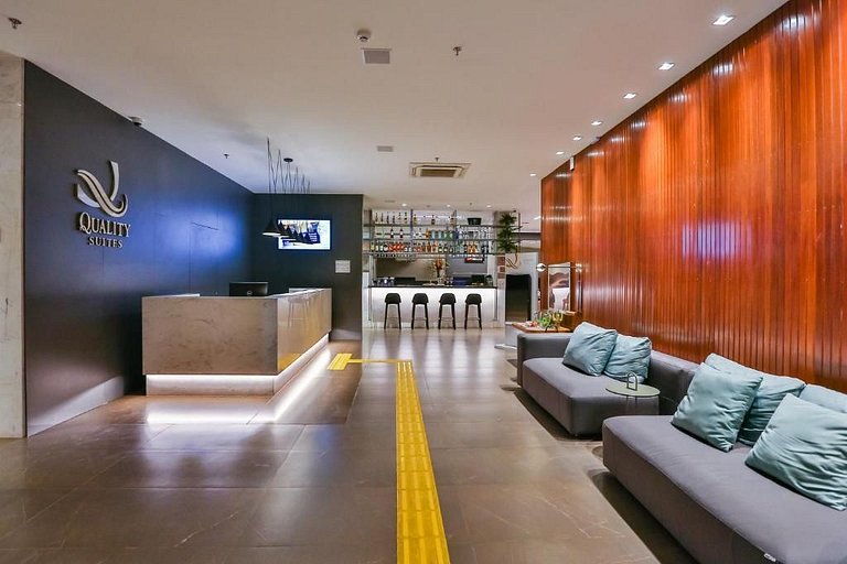 Quality Suítes - Ao lado da Orla - Flat com Vista Mar