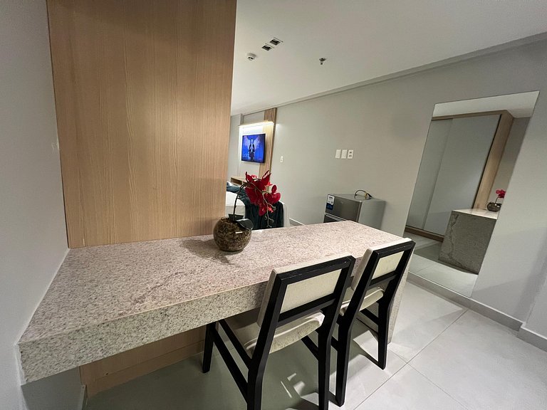 Flat com Vista Mar no Quality Suítes | Tambaú