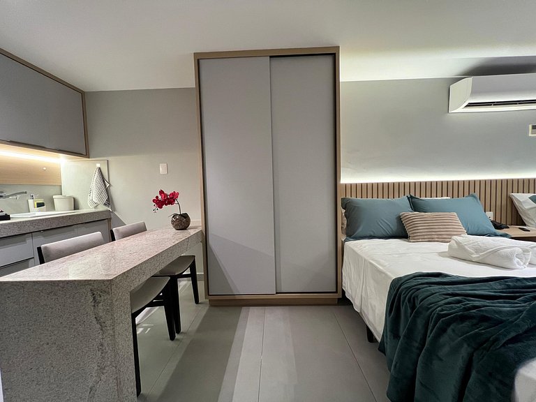 Flat com Vista Mar no Quality Suítes | Tambaú