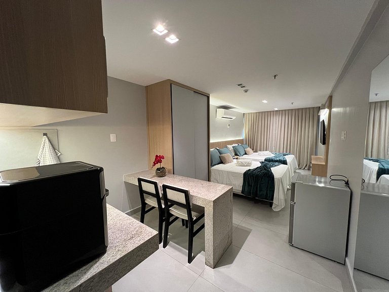 Flat com Vista Mar no Quality Suítes | Tambaú