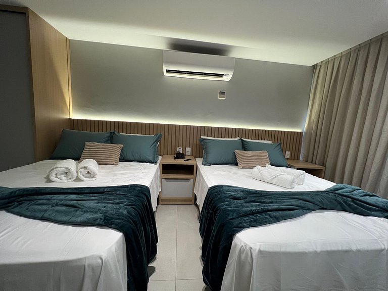 Flat com Vista Mar no Quality Suítes | Tambaú