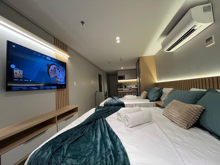 Flat com Vista Mar no Quality Suítes | Tambaú