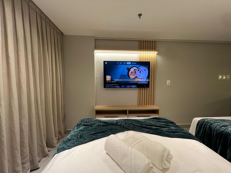 Flat com Vista Mar no Quality Suítes | Tambaú