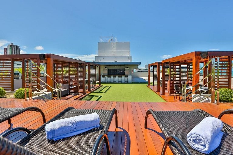 Flat com Vista Mar no Quality Suítes | Tambaú