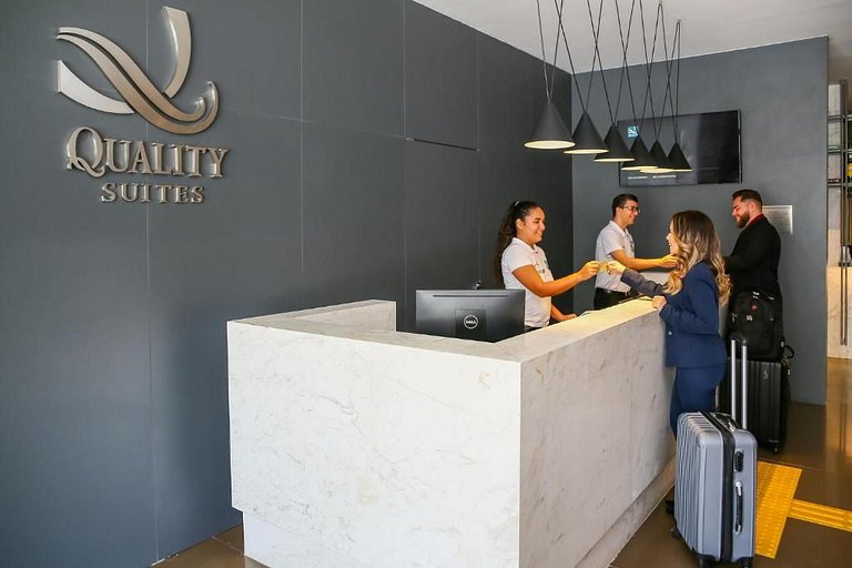 Flat com Vista Mar no Quality Suítes | Tambaú