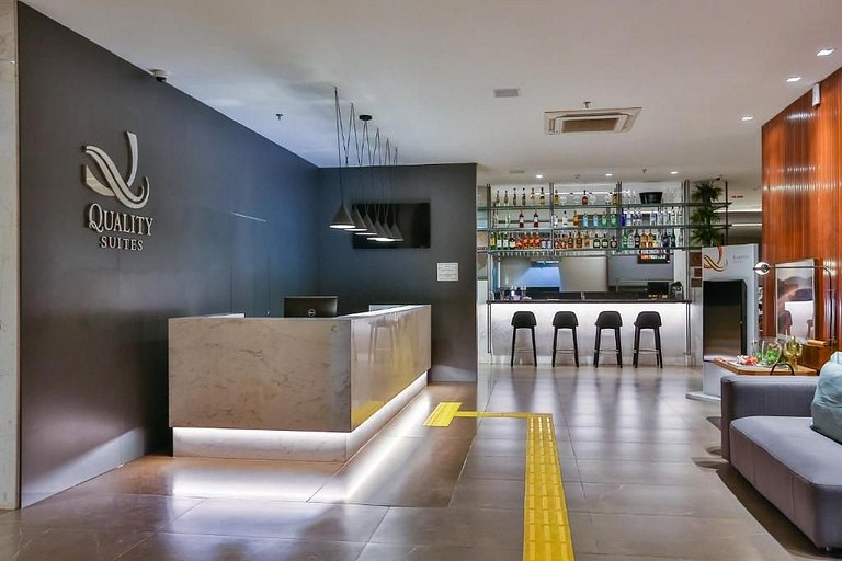 Flat com Vista Mar no Quality Suítes | Tambaú